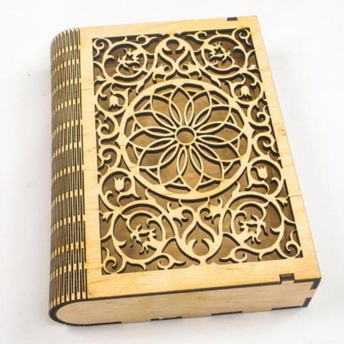 Шкатулка-книга из фанеры